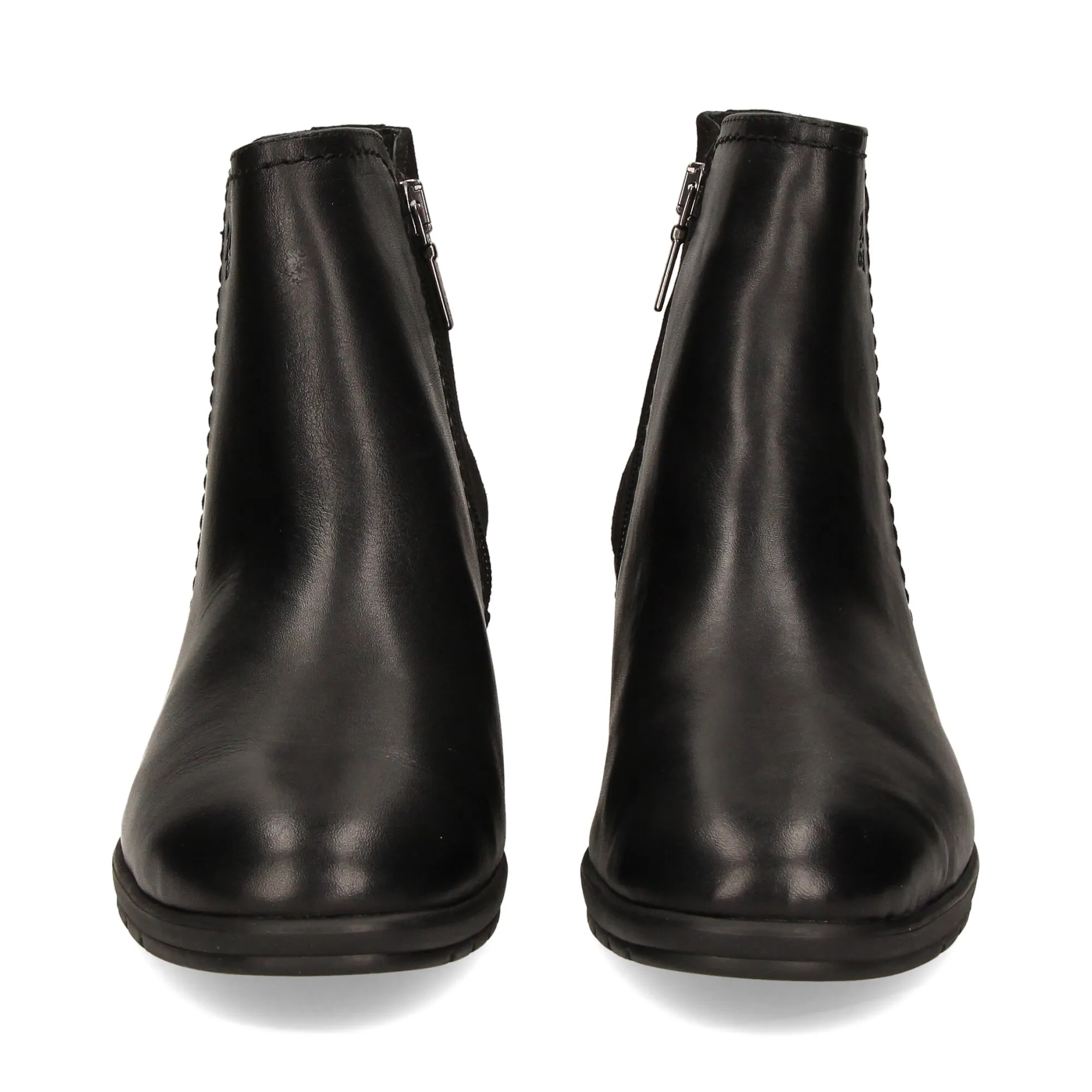 24 HORAS BOTINES CON TACóN DE MUJER MISTS NEGRO /