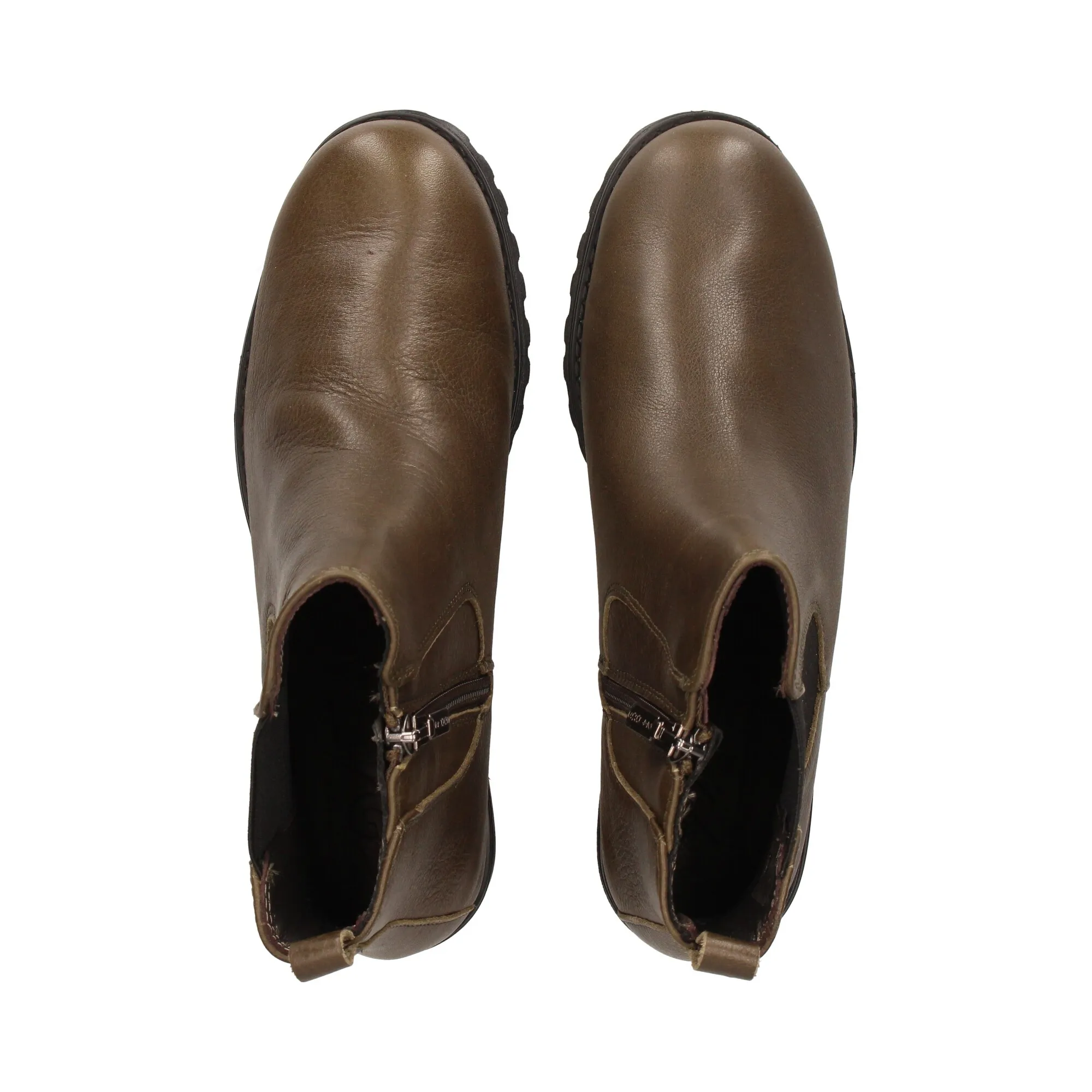 24 HORAS Botines con tacón de Mujer RIFF MUSGO