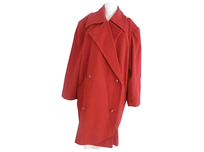 Abrigo de chloé Roja 