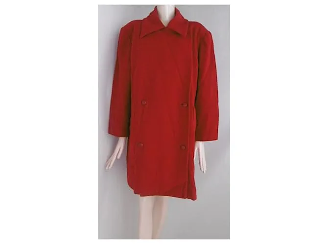 Abrigo de chloé Roja 