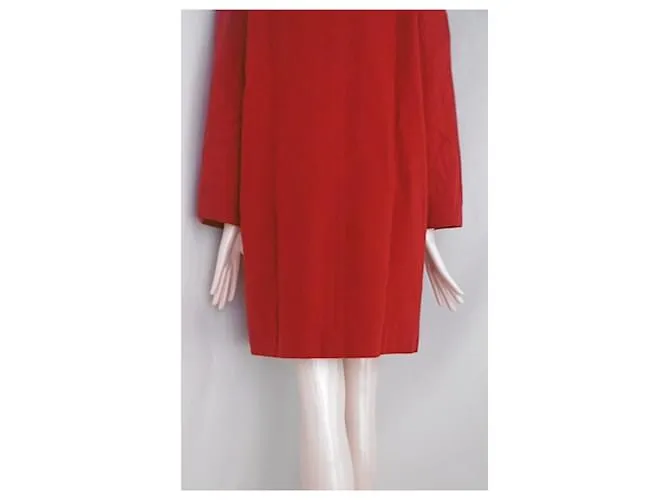 Abrigo de chloé Roja 