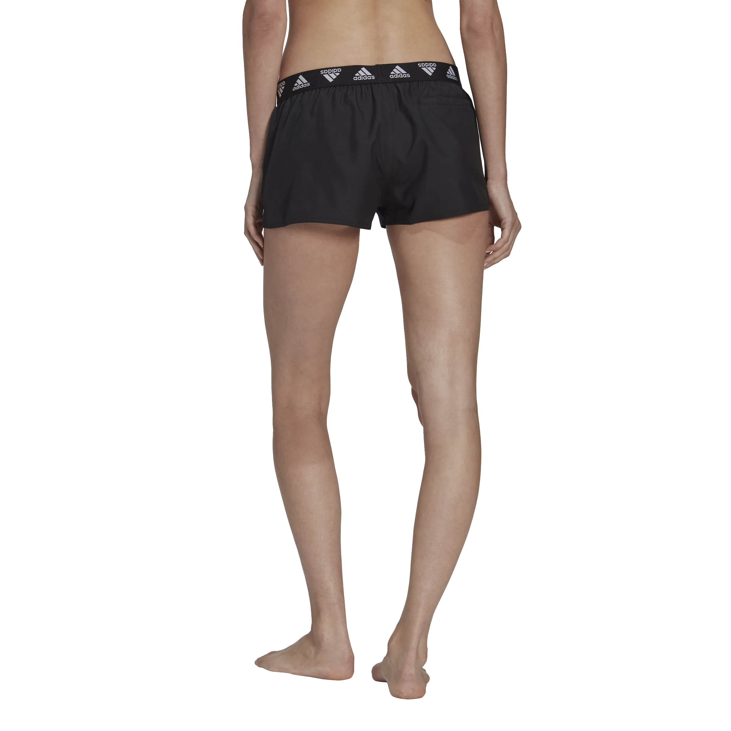 Adidas Branded Beach Shorts Black