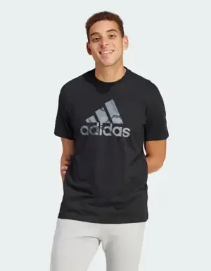 Adidas Camiseta Badge of Sport Camo Graphic