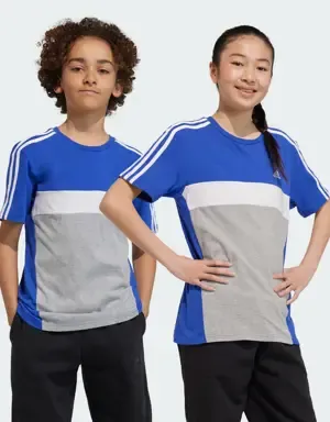 Adidas Camiseta Tiberio Colorblock Cotton 3 bandas (Adolescentes)