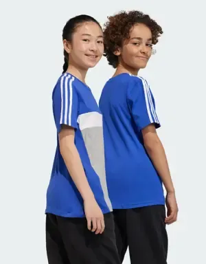 Adidas Camiseta Tiberio Colorblock Cotton 3 bandas (Adolescentes)