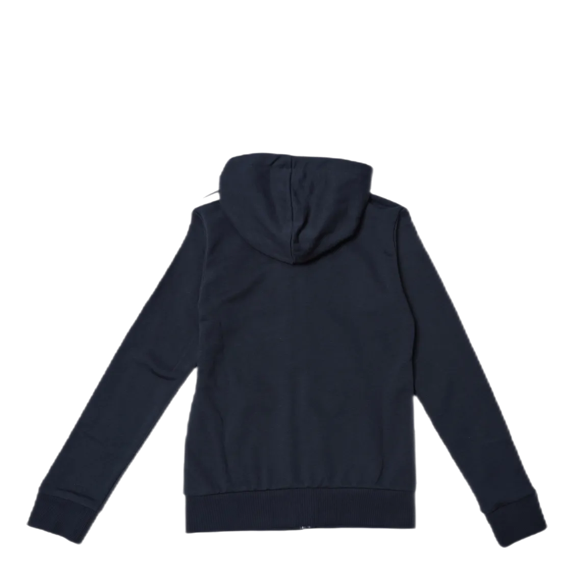 ADIDAS ESSENTIALS FULLZIP HOODIE BLACK / WHITE