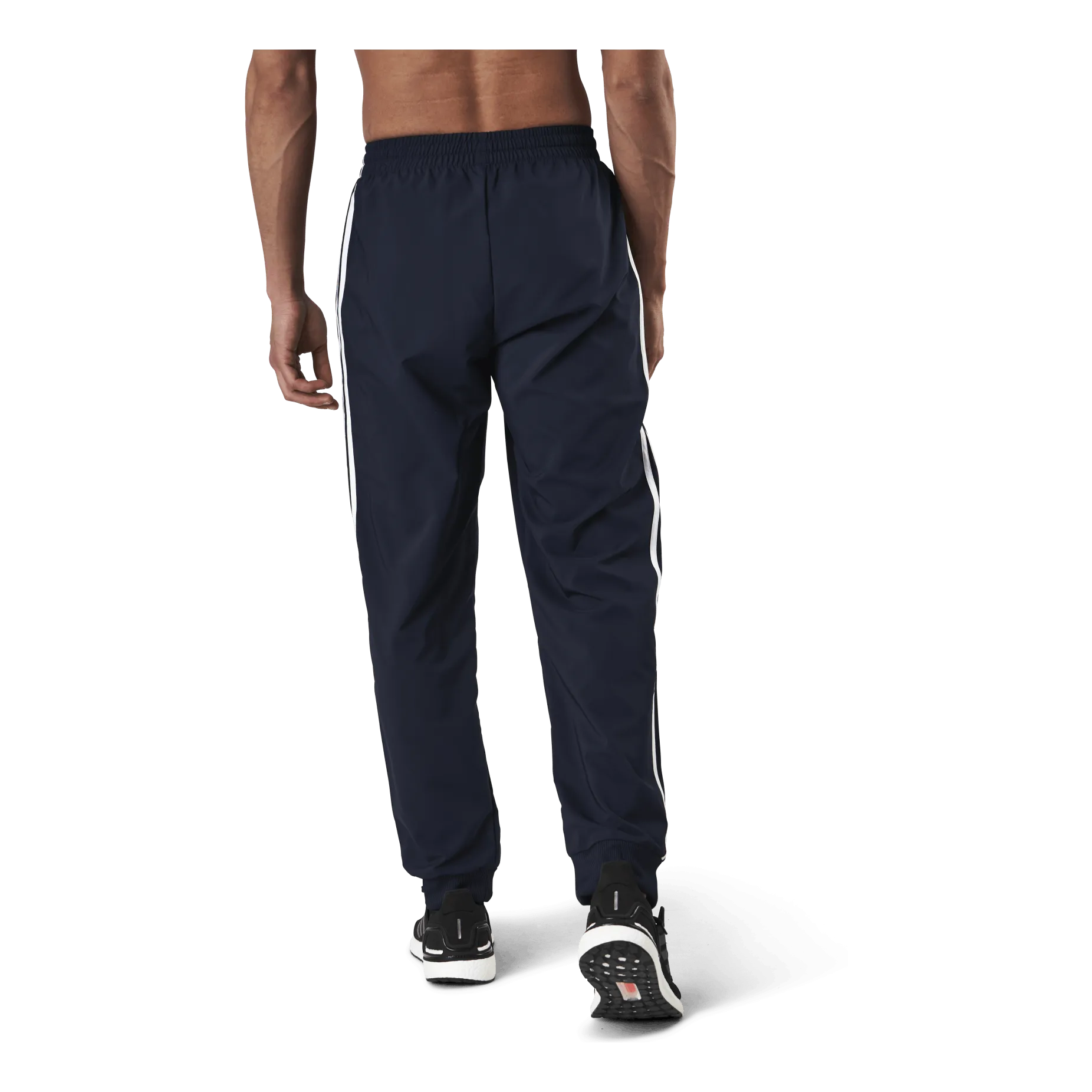 Adidas Essentials Tapered Cuff 3 Stripes Pants Legend Ink