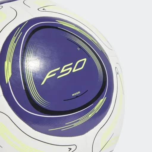 adidas Messi Training Ball White/Blue/Yellow