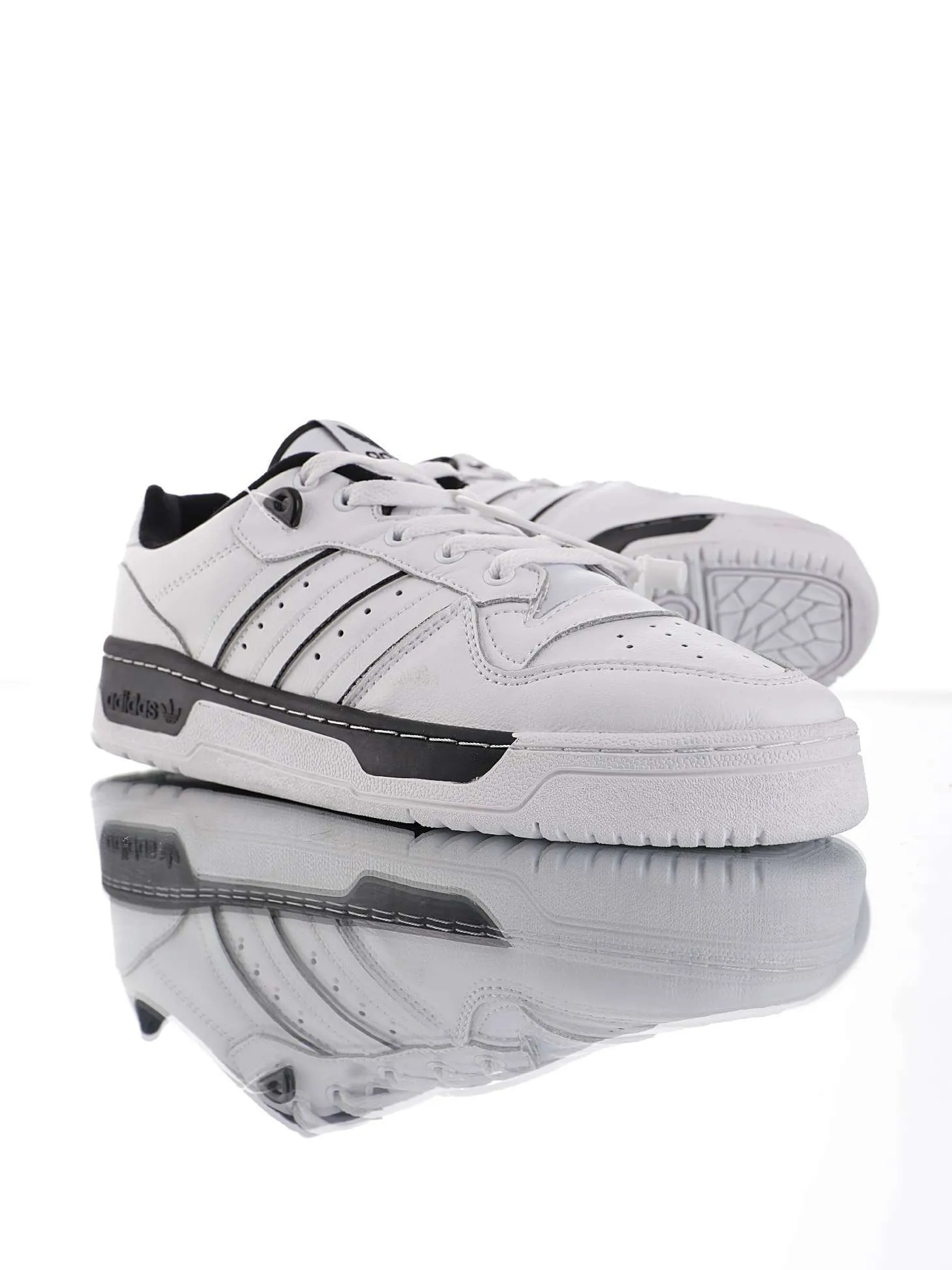 Adidas Originals Rivalry Low «Blanco/Negro»