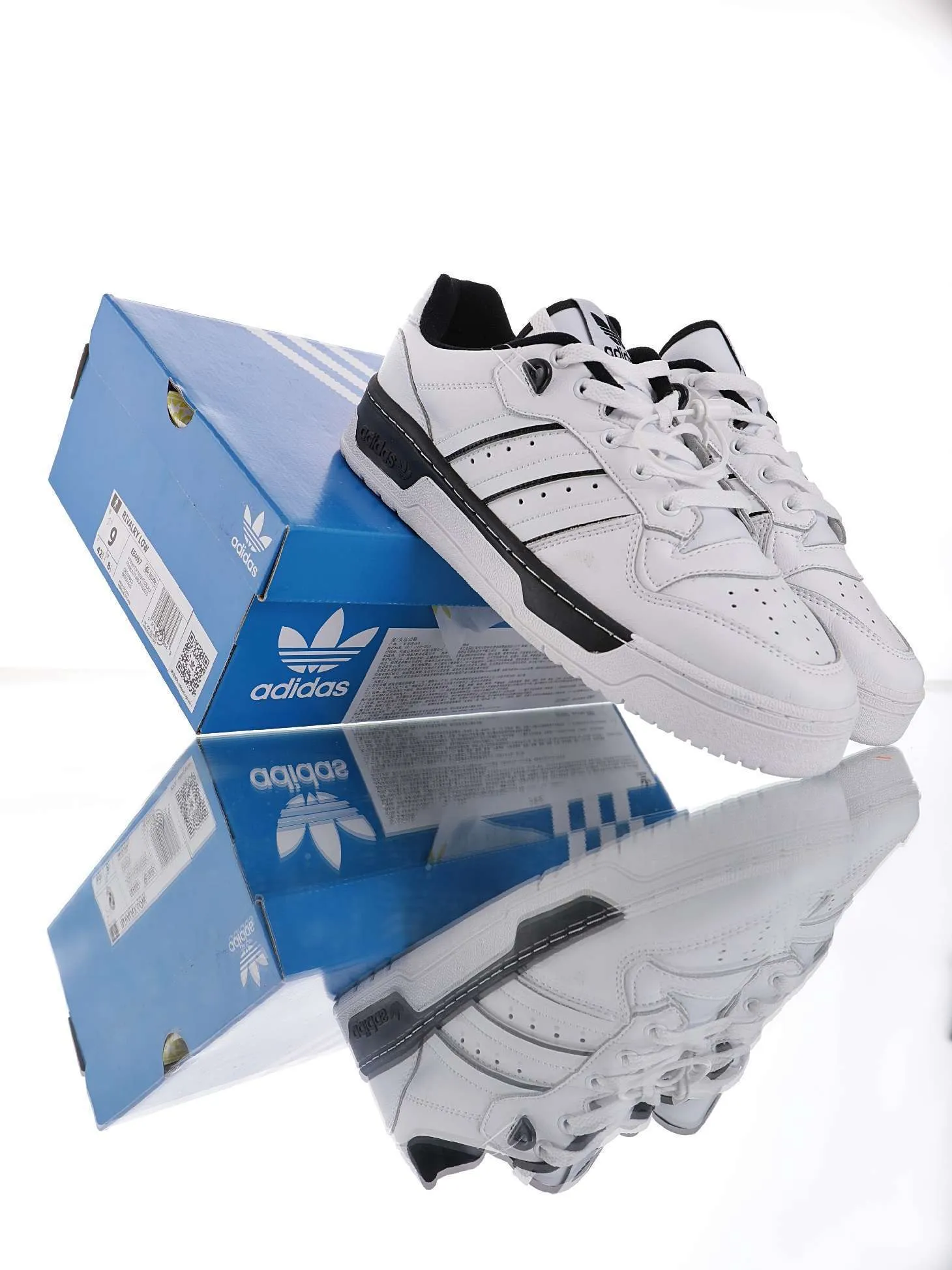Adidas Originals Rivalry Low «Blanco/Negro»