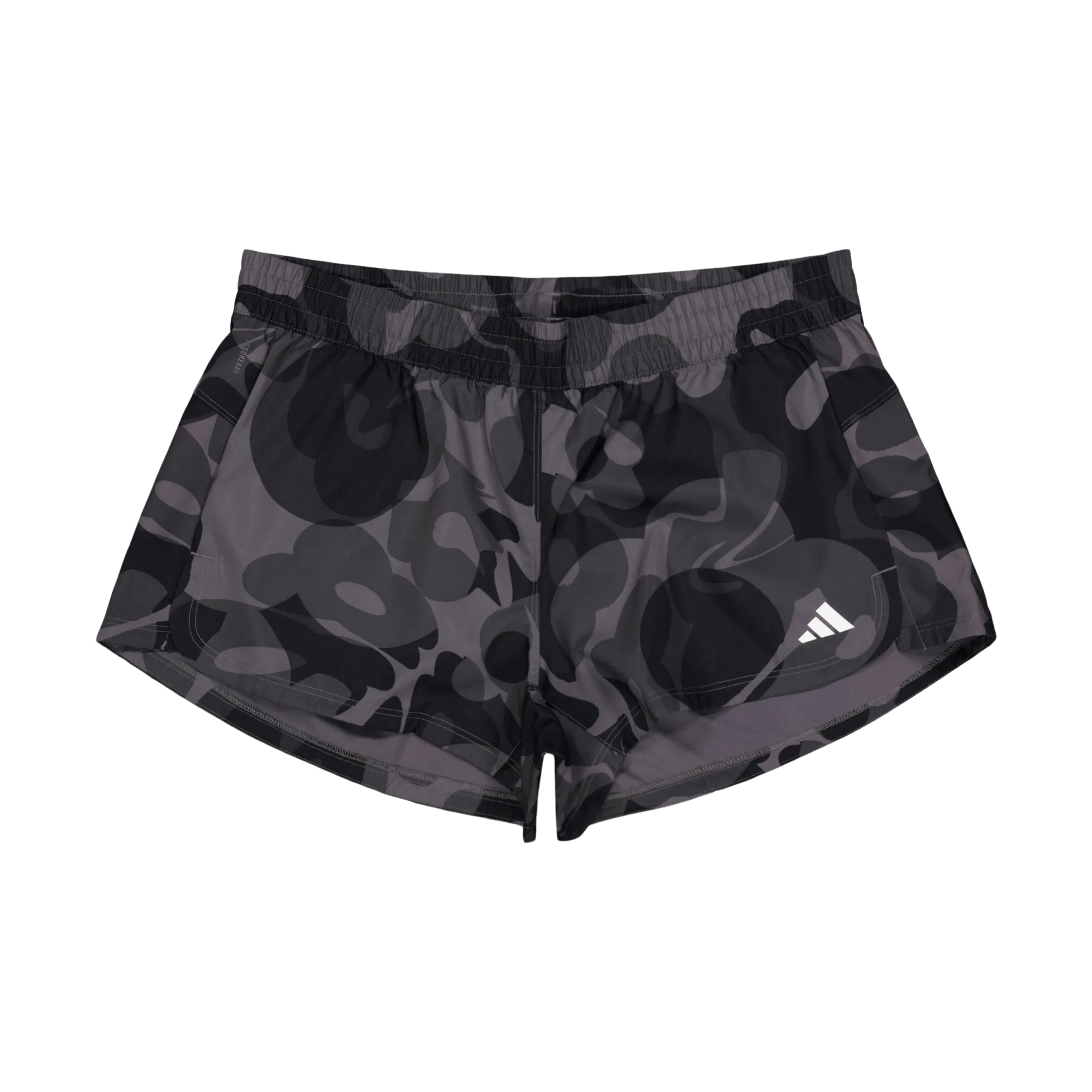 ADIDAS PACER TRAIN ESSENTIALS FLORALPRINT WOVEN SHORTS BLACK