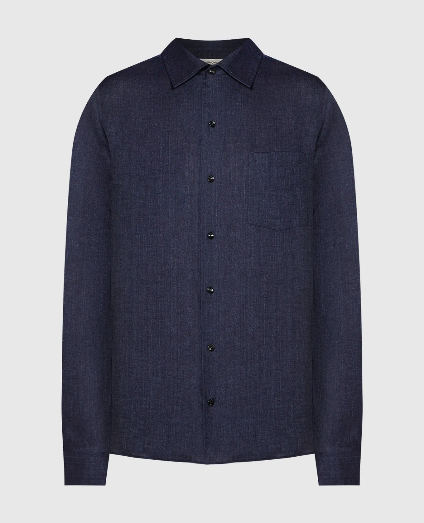 Agnona Blue linen shirt