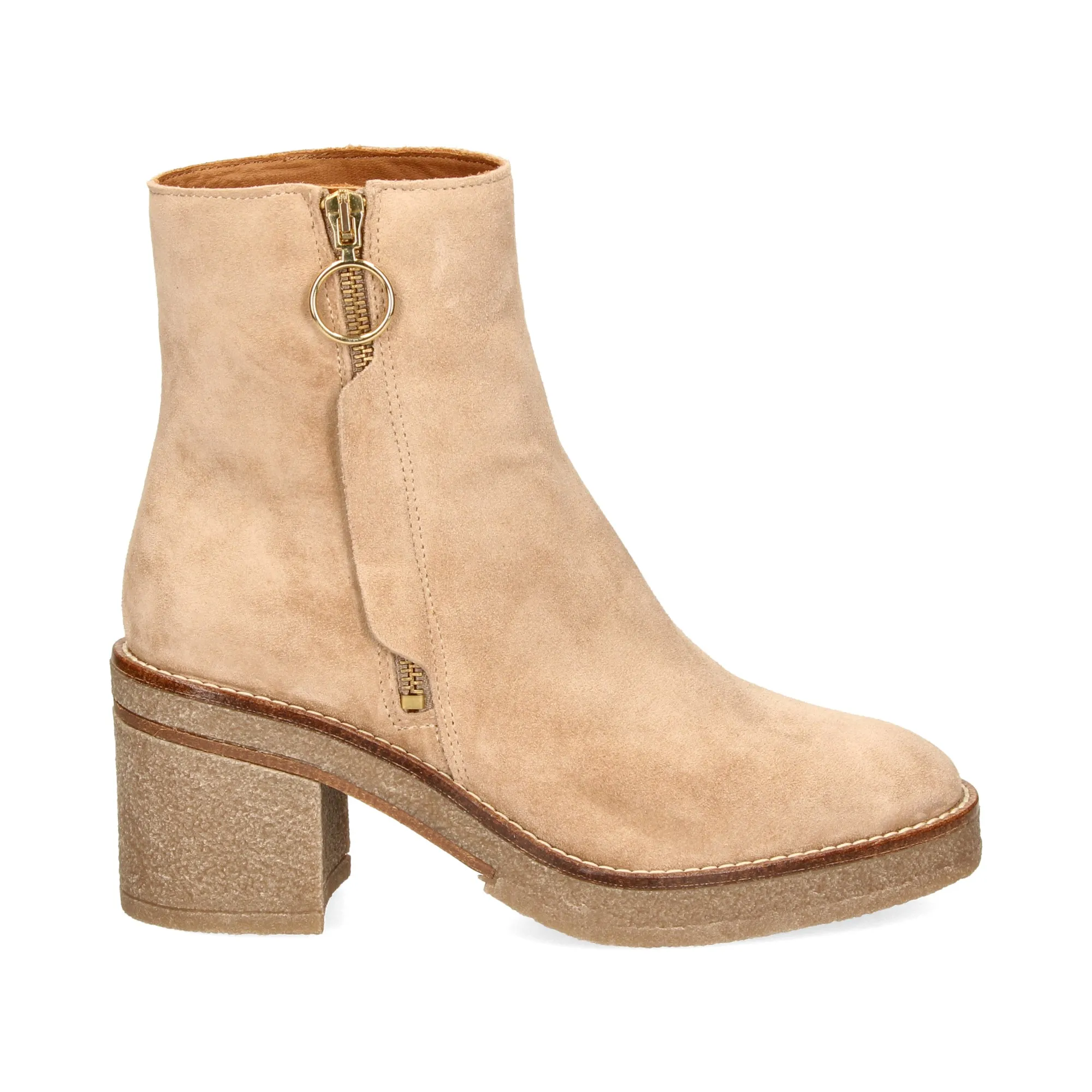 ALPE BOTINES CON TACóN DE MUJER 22NOISETTE
