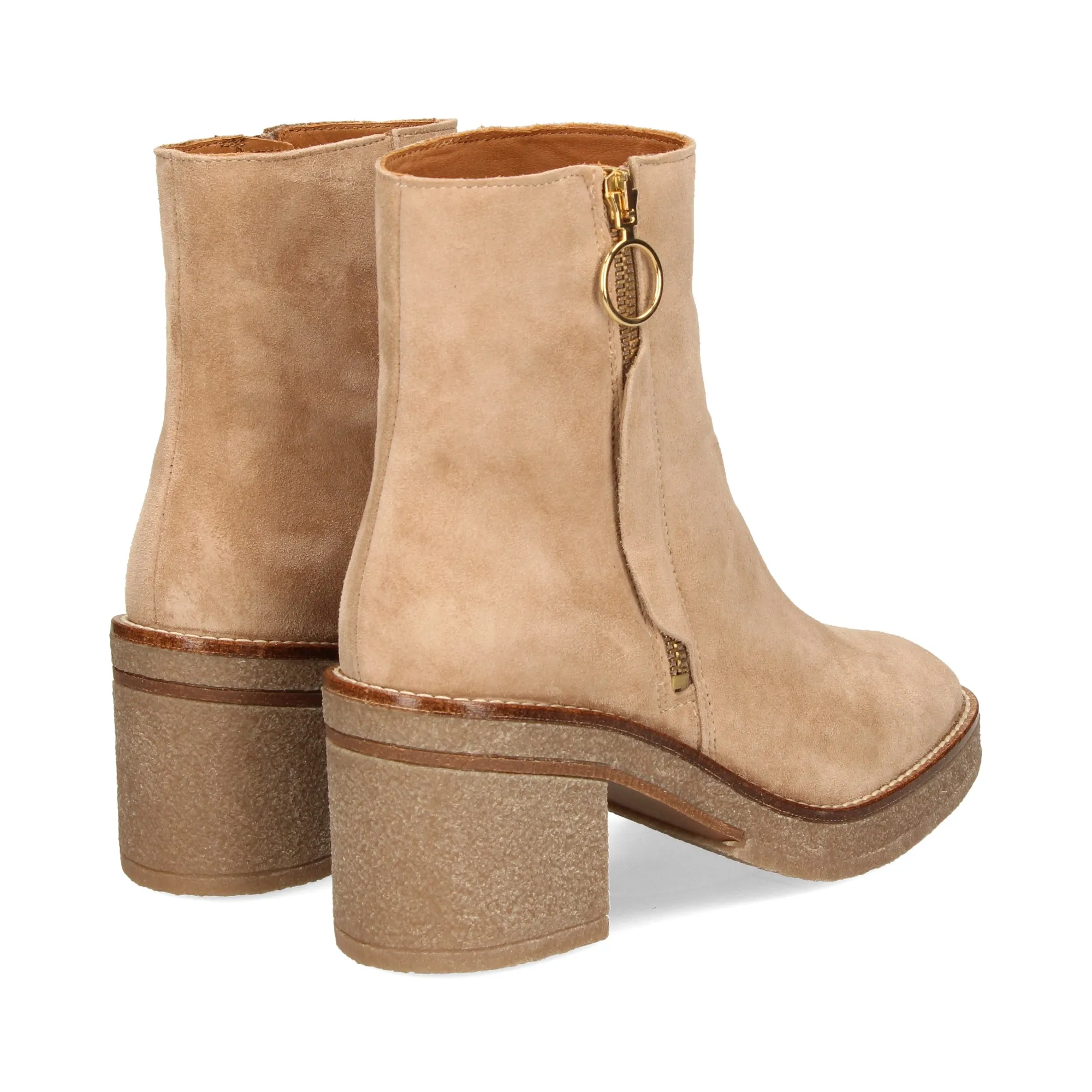 ALPE BOTINES CON TACóN DE MUJER 22NOISETTE