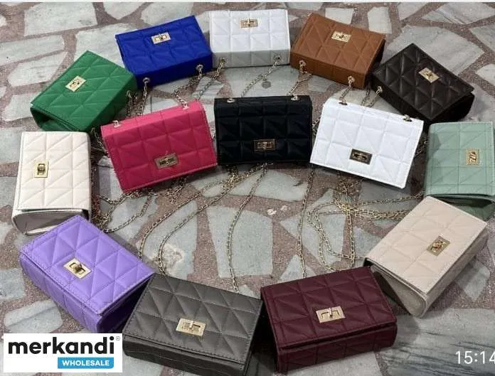 Amplíe su selección con elegantes bolsos de mujer de primera calidad de Turquía para la venta al por mayor, con diferentes color