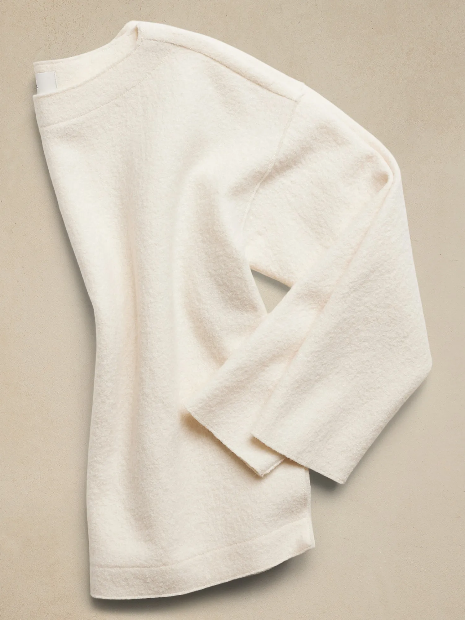 BANANA REPUBLIC POLERA MUJER ROMINA WOOLBLEND BOUCLÉ