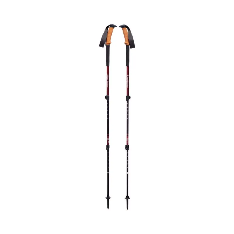 Bastones de senderismo/trail para mujer Black Diamond Bastones de trekking Trail Cork (Cherrywood)