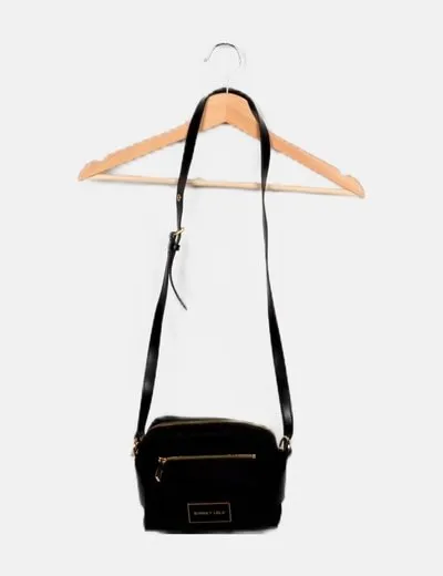 Bimba&Lola Bolso mini tela negro