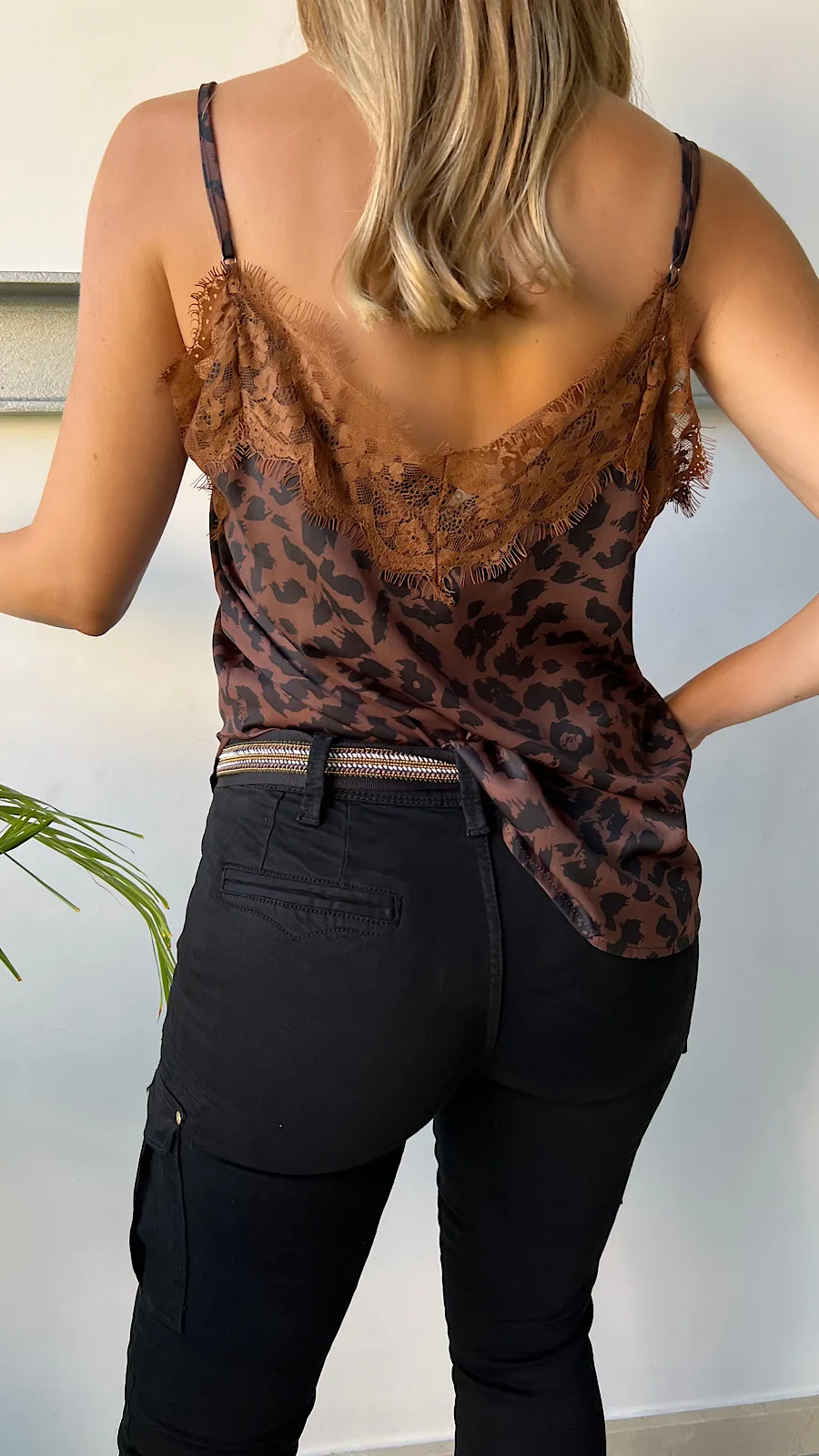 Blusa Lencera Animal Print