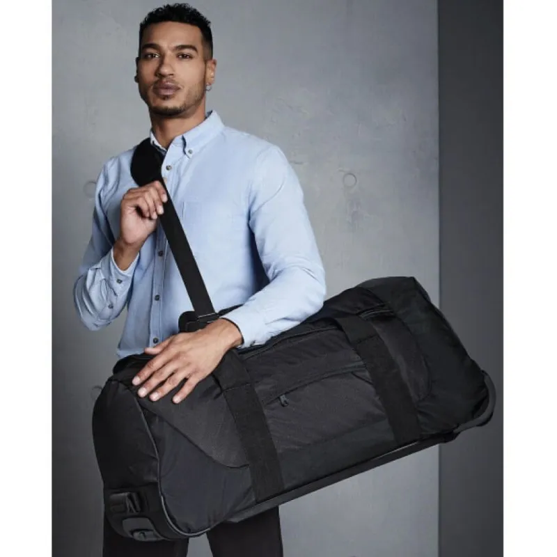 Bolsa de Viaje con Ruedas Negra de Quadra