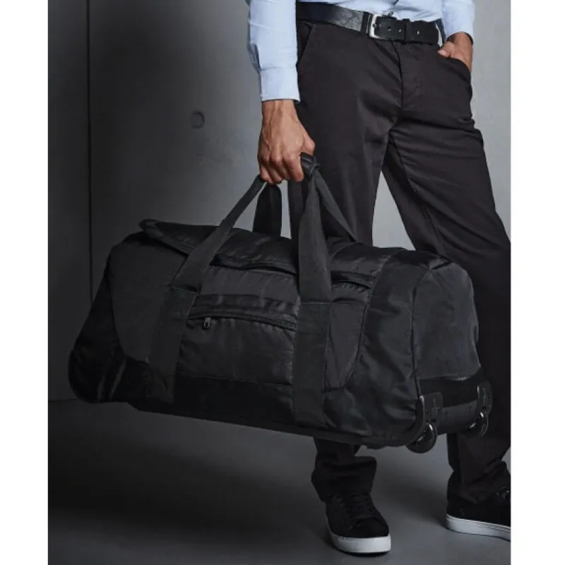 Bolsa de Viaje con Ruedas Negra de Quadra