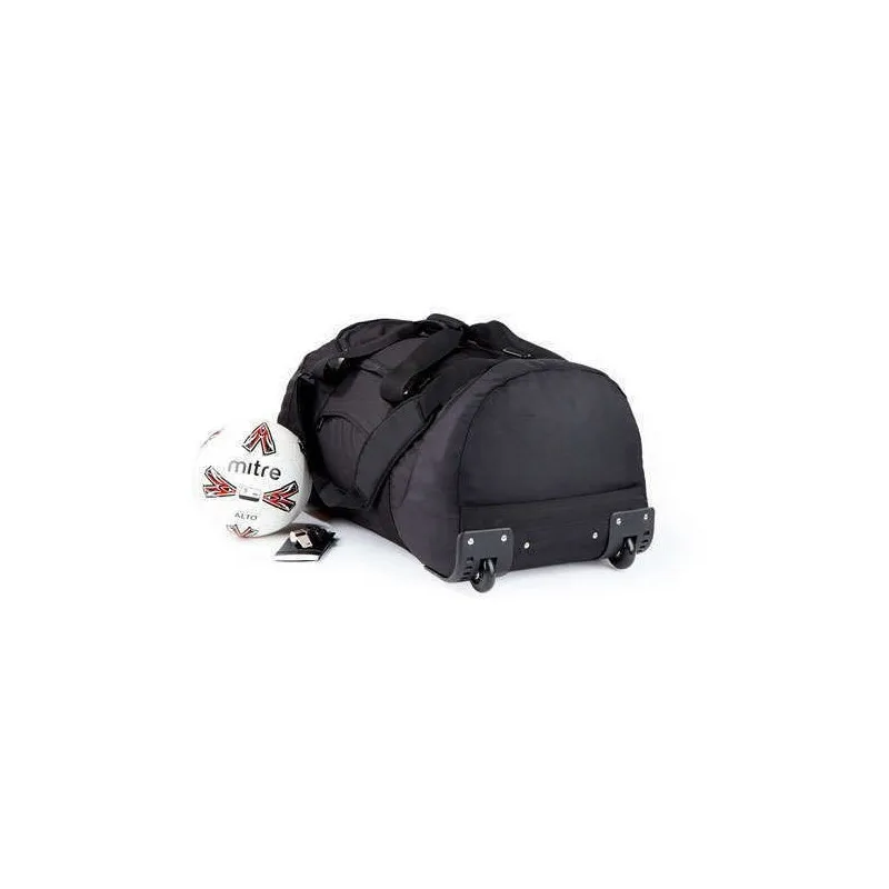 Bolsa de Viaje con Ruedas Negra de Quadra