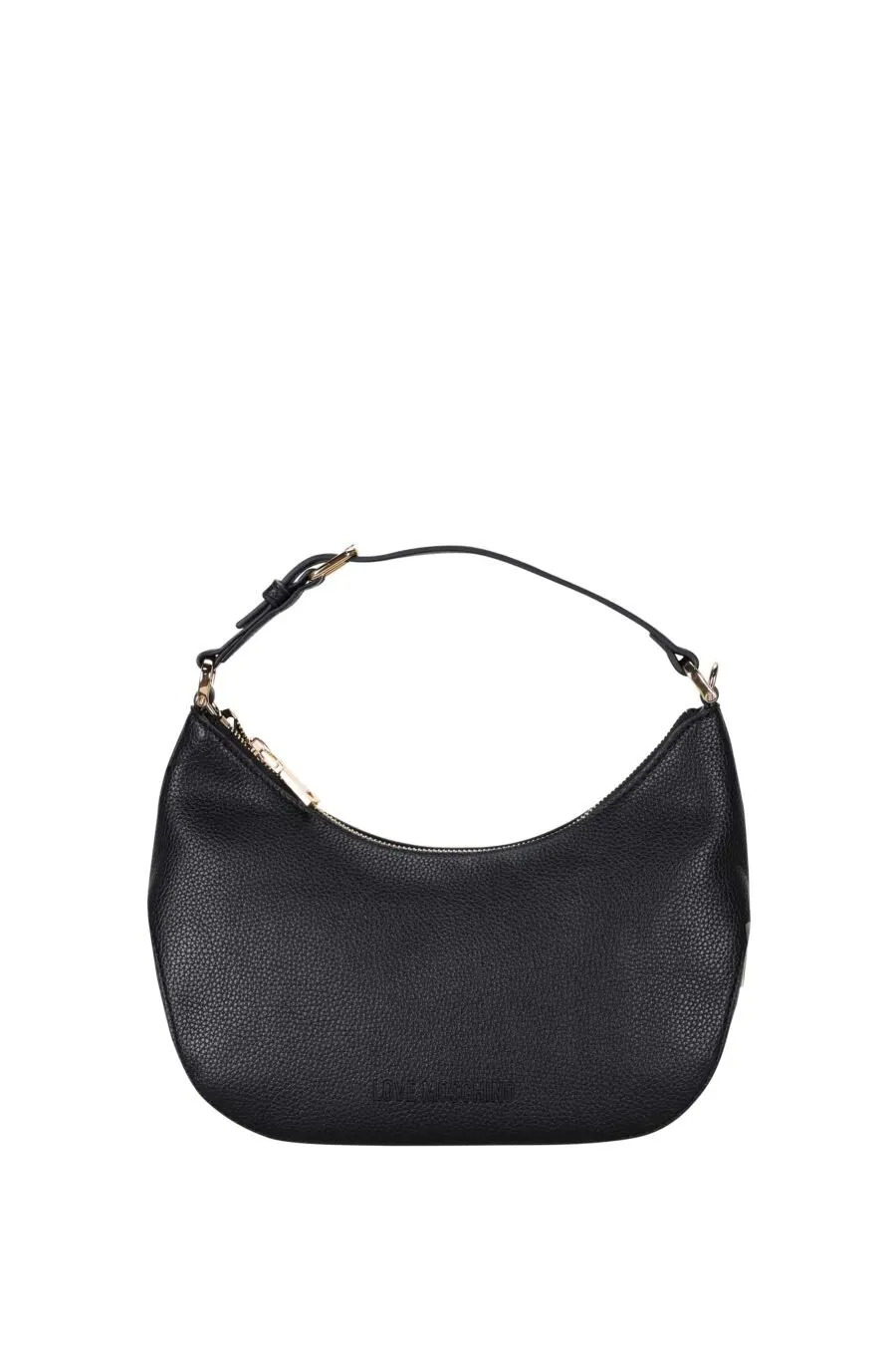 Bolso de hombro negro con bandolera extraíble