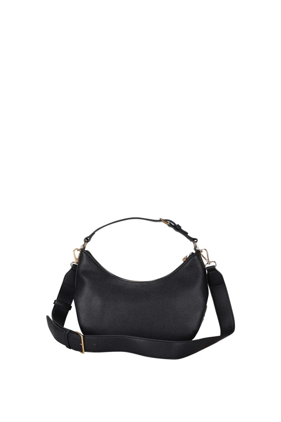 Bolso de hombro negro con bandolera extraíble