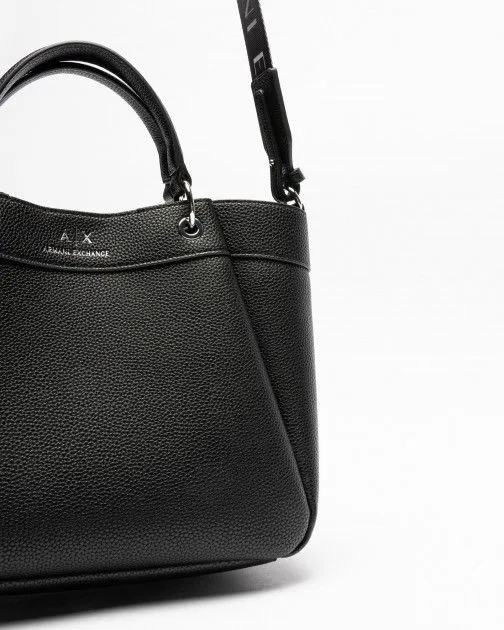 Bolso de mano Armani Exchange 942911 CC783 Negro