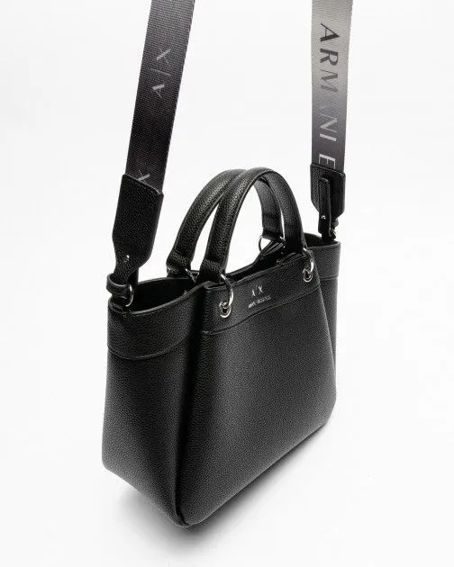 Bolso de mano Armani Exchange 942911 CC783 Negro