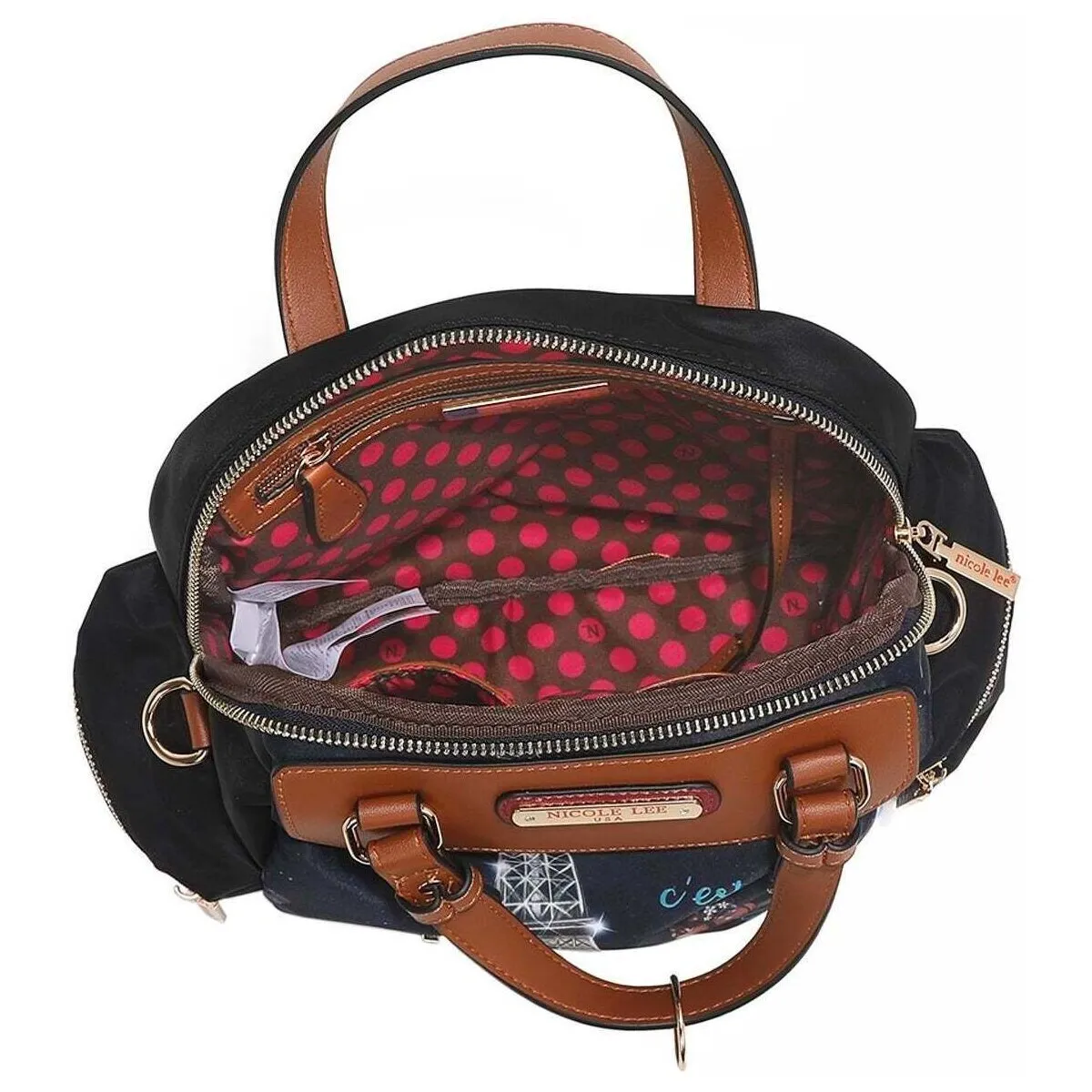 BOLSO DE MANO DE NYLON 
