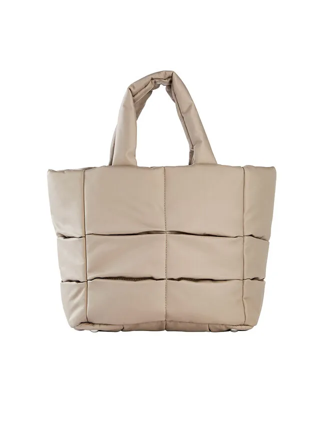 Bolso de mano Marrón grisáceo