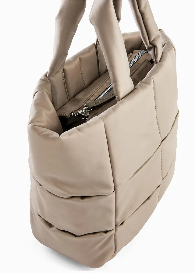 Bolso de mano Marrón grisáceo