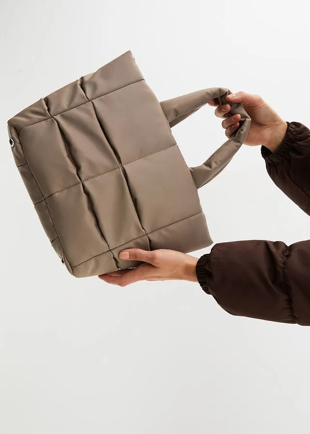 Bolso de mano Marrón grisáceo