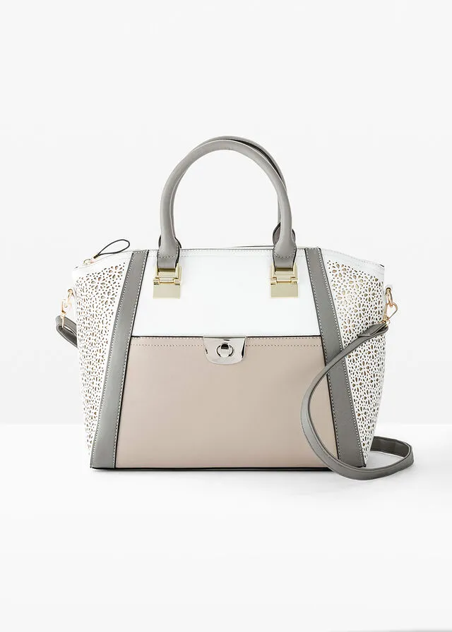 BOLSO DE MANO PIEDRA NATURALNATURALBLANCO