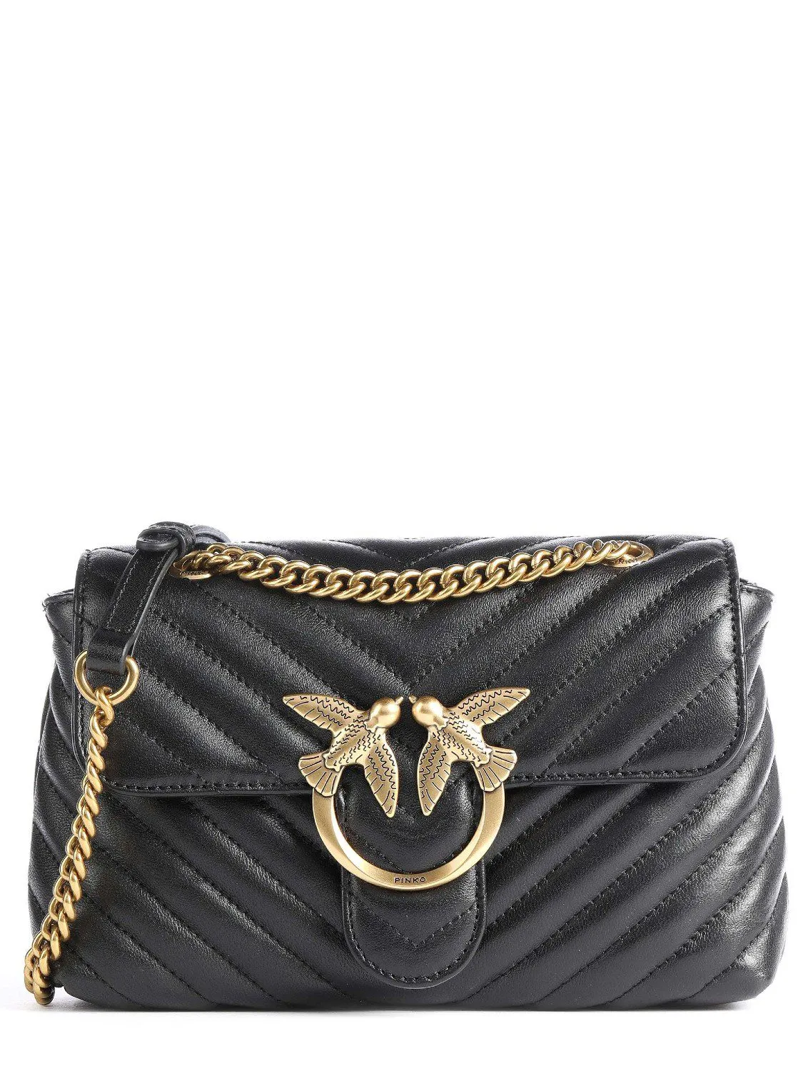 BOLSO LOVE MINI LADY PUFF CHEVRON PINKO