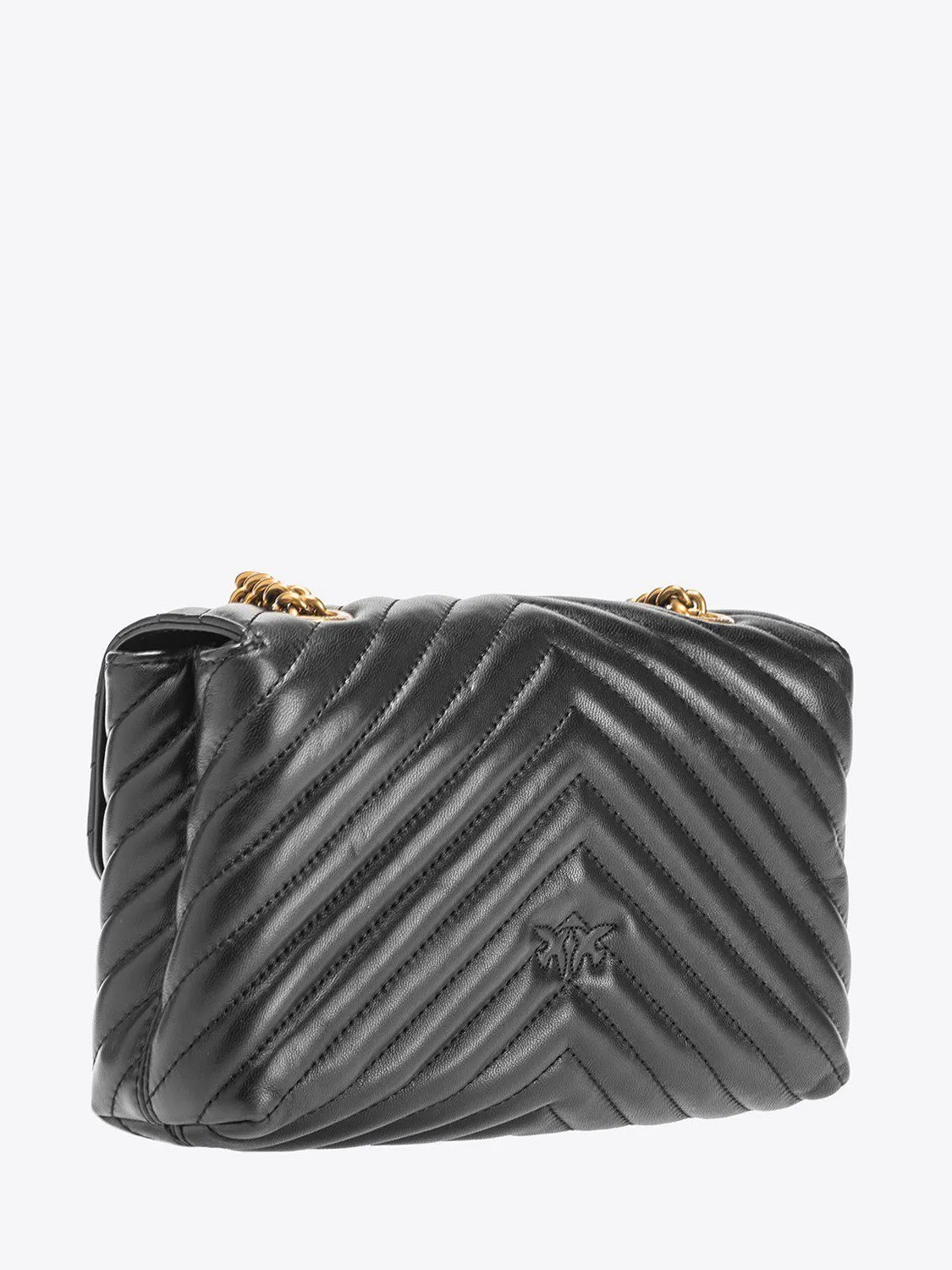 BOLSO LOVE MINI LADY PUFF CHEVRON PINKO