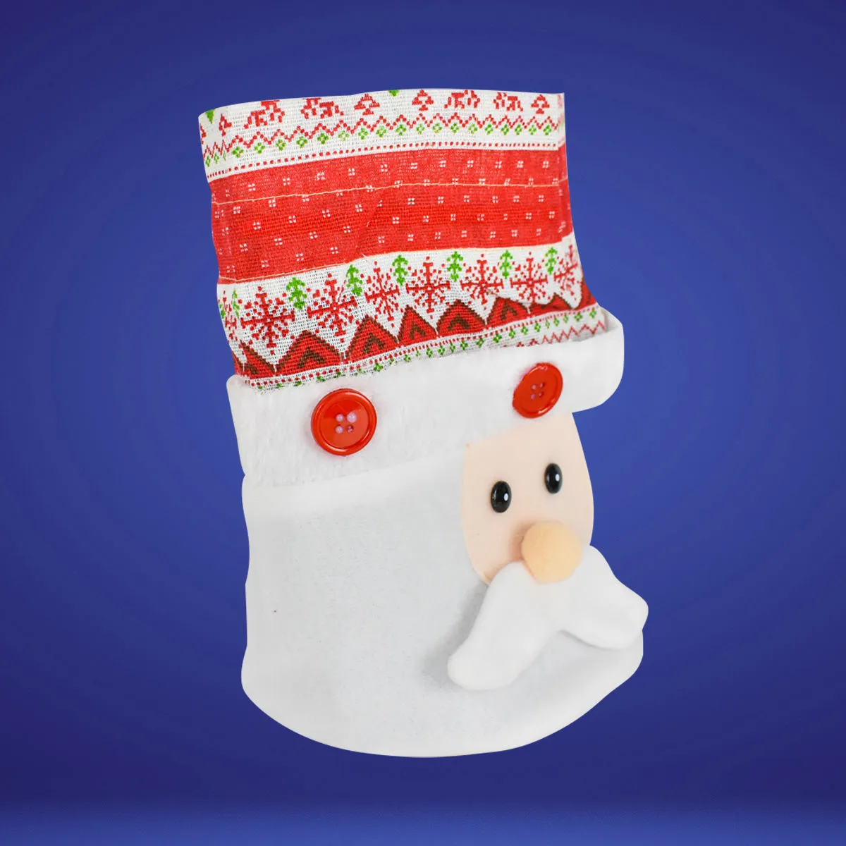 Bolso Navideo Santa 22x26cm