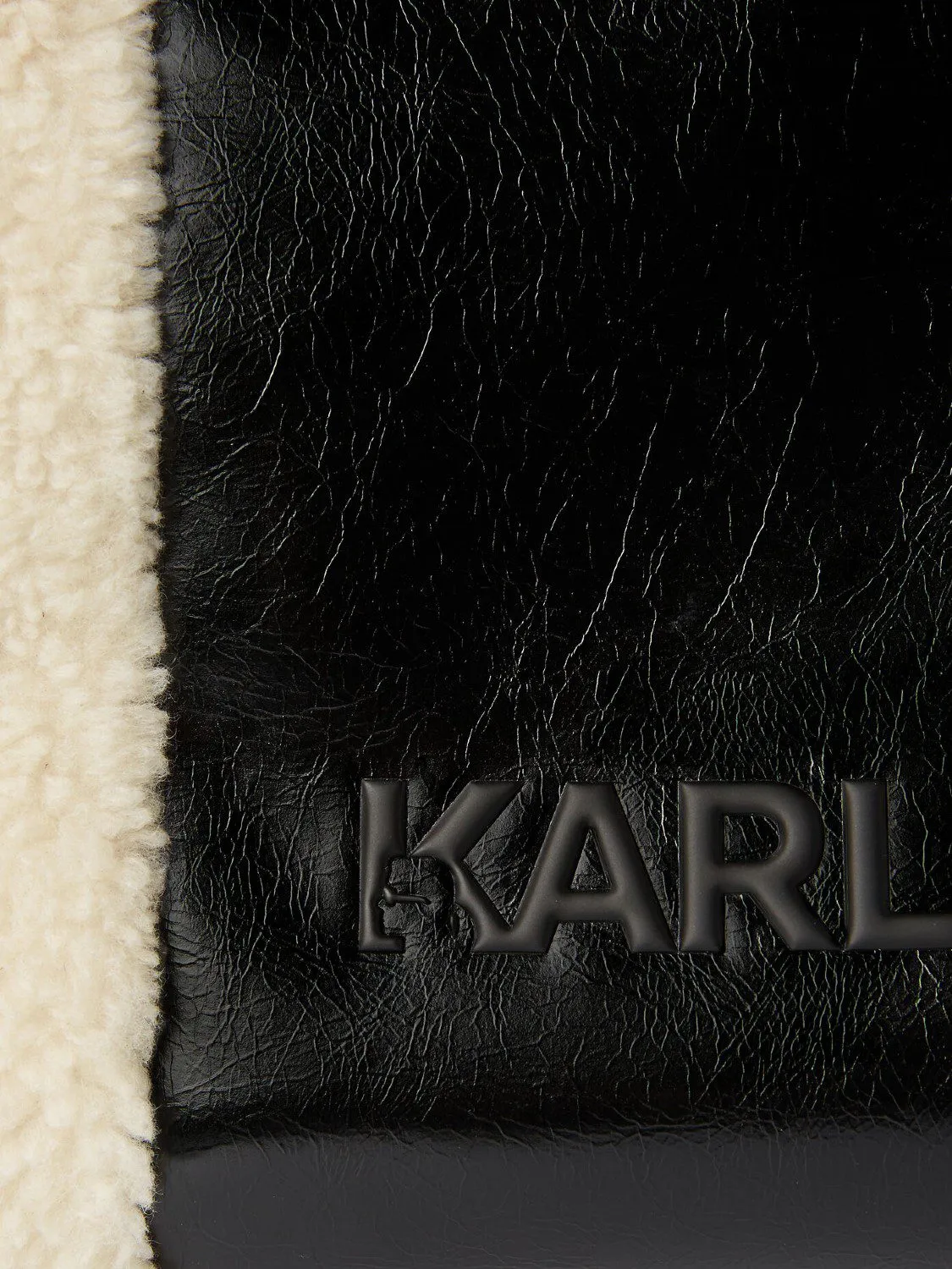 BOLSO TOTE SHEARLING KARL LAGERFELD