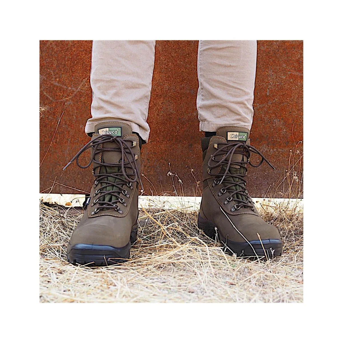 Bota Chiruca Torcaz 01 Gote tex verde caña alta 4406901