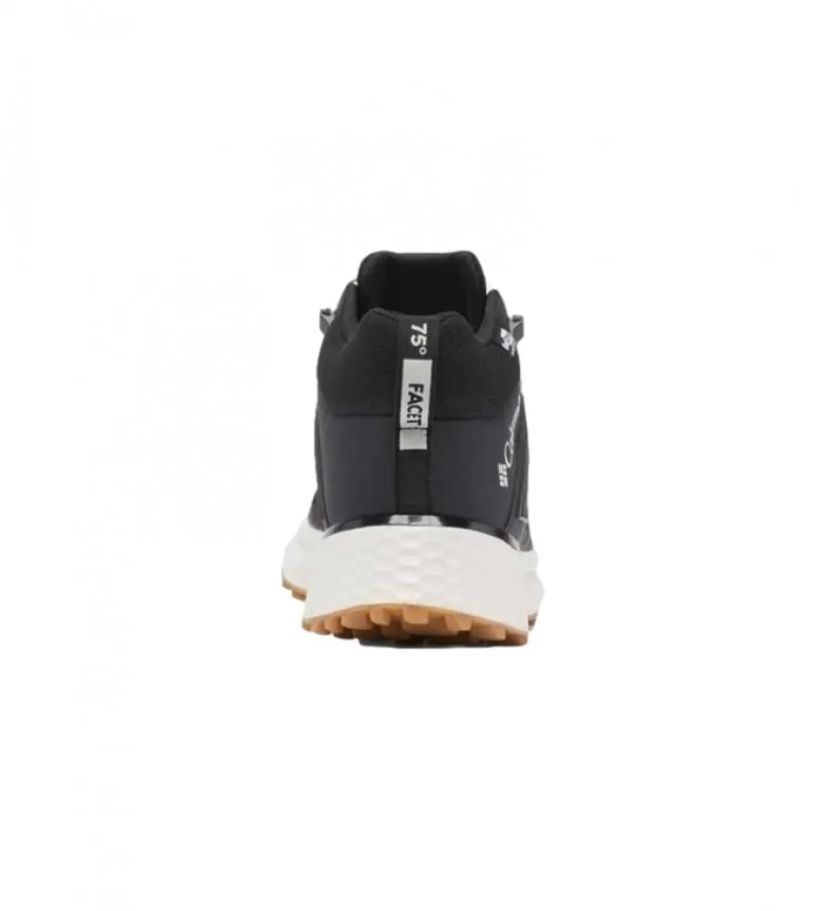 Bota de senderismo de media caña Facet 75 Outdry negro
