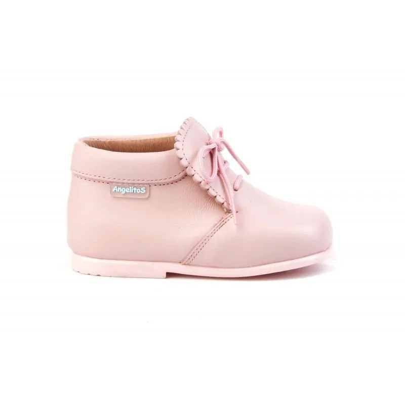 Bota Rosa Niña Primeros Pasos Angelitos
