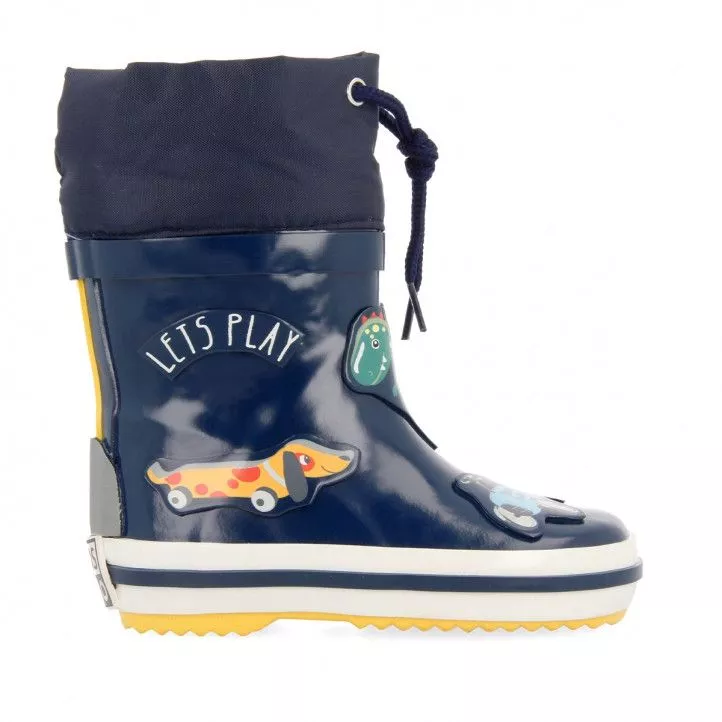 Botas agua Gioseppo con estampado de animales nebra