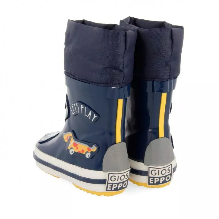 Botas agua Gioseppo con estampado de animales nebra