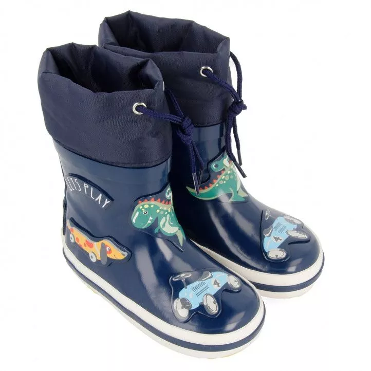 Botas agua Gioseppo con estampado de animales nebra