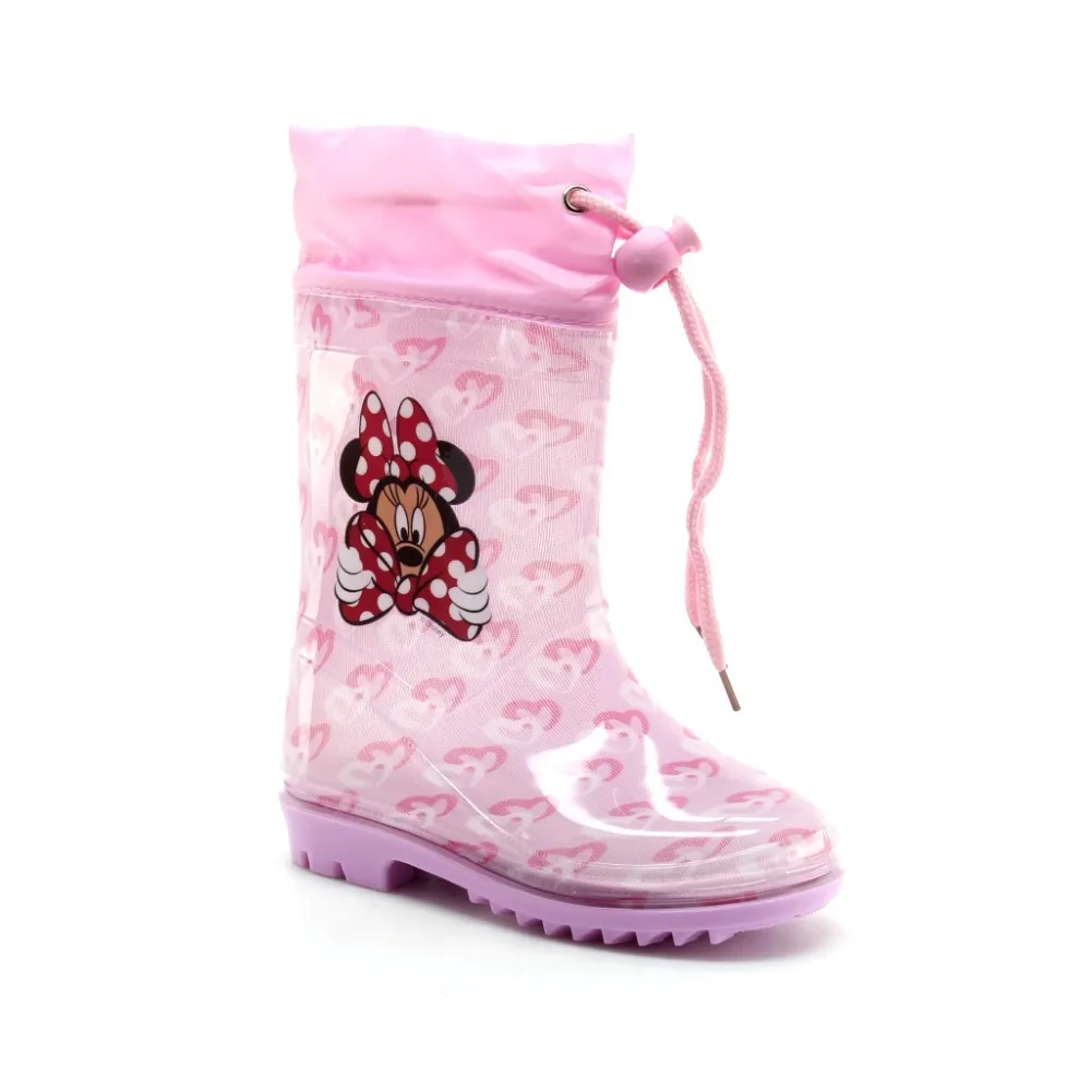 Botas de agua Minnie Rosa