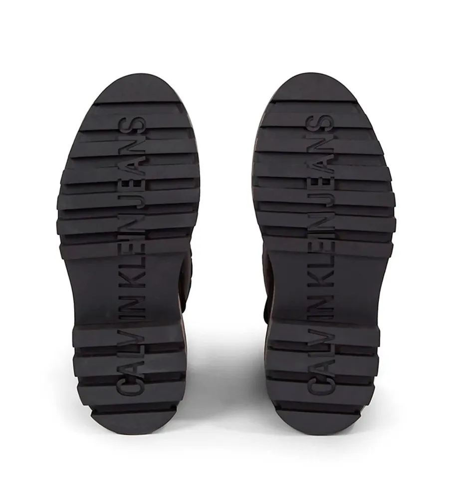 BOTAS DE NIEVE ACOLCHADAS NEGRO ALTURA PLATAFORMA 6CM