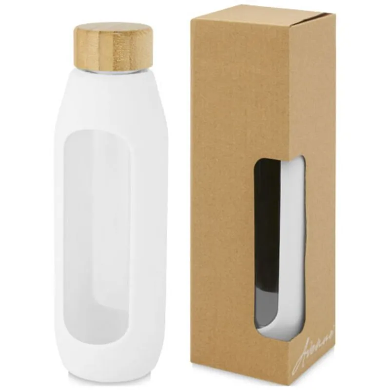 Botella personalizable con agarre de silicona Tidan