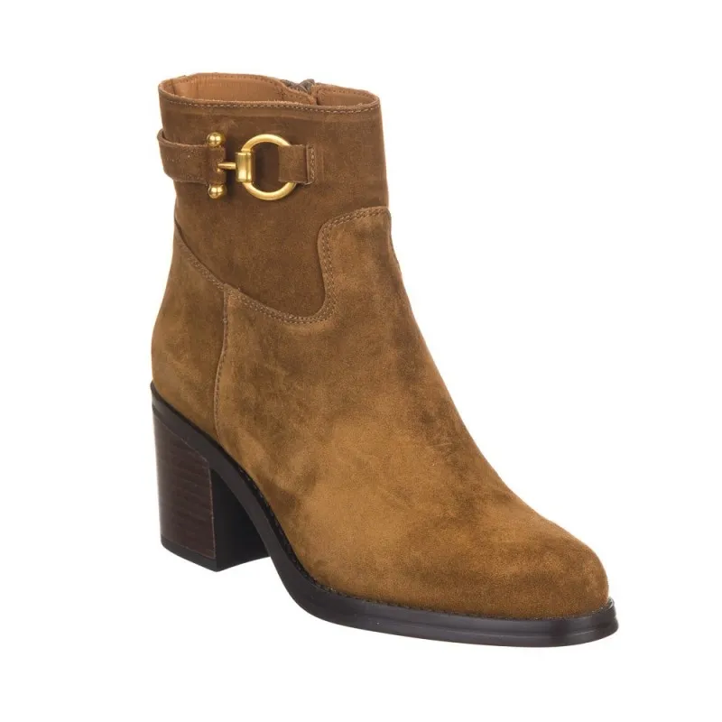 Botines De TacÓn Alpe 2389 Mujer Cuero