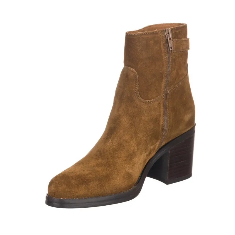 Botines De TacÓn Alpe 2389 Mujer Cuero